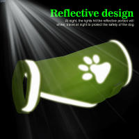 Chaleco De Seguridad Reflejante Para Perros Visibilidad Alta Amarillo Fluorescente Ropa De Perro Para Exterior Nocturno Accesorios Para Mascotas - details 2