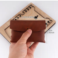 Molde De Corte De Cuero Para Bolsa De Tarjetas Y Llaves Herramienta De Taller Personalizada DIY Set De Punch De Cuero - details 8