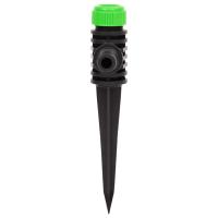 vidaXL Aspersores giratorios 6 uds verde negro 3x6x19,5 cm ABS&PP - details 3