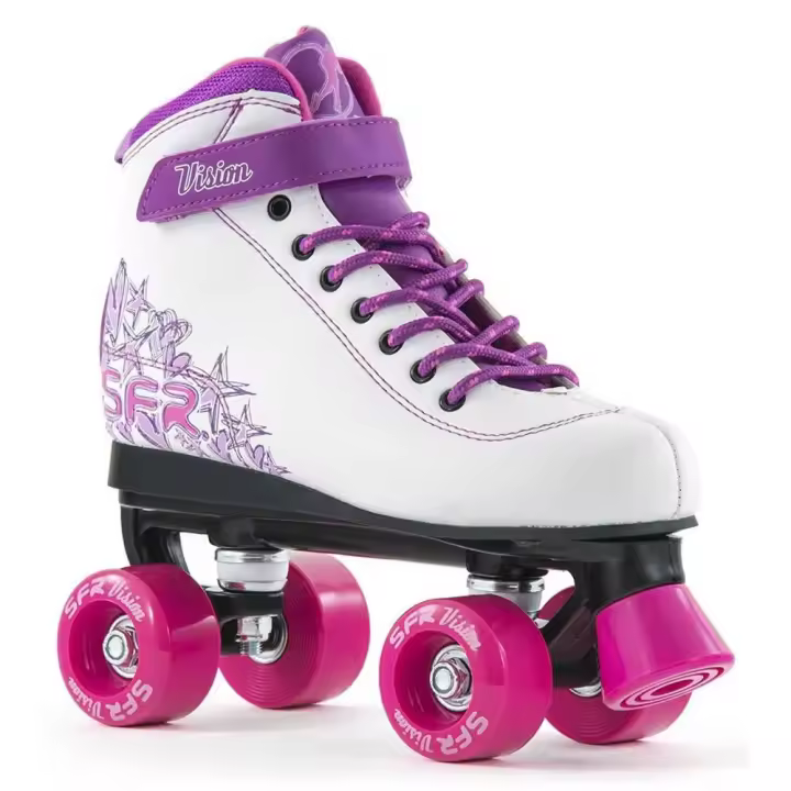 Sfr Skates Patines Vision Ii Blanco,Lila Unisex Niños - 1