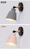 Lámpara De Pared Minimalista Creativa En Madera Sólida Para Dormitorio Estilo Nórdico Iluminación Decorativa Para Sala De Estar Pasillo Y Dormitorio - details 10