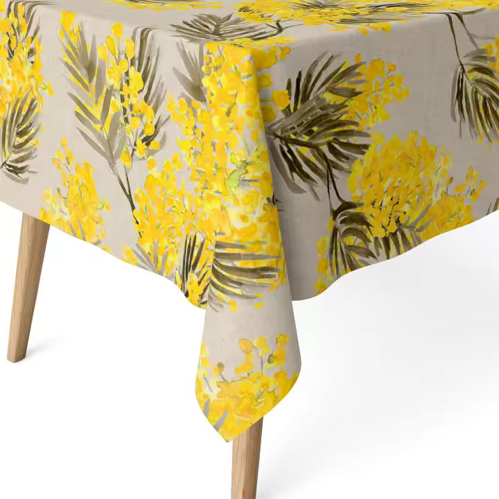 VALENTIA HOME Mantel Resinado Tuscas | Impermeable y Antimanchas | Protección Mesa | Comedor o Cocina - 1