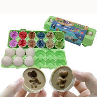 Juego De Educación Matemática Montessori Para Niños 12PCS Juguetes Inteligentes De Huevos Y Tornillos 3D Puzzle Educativo Para Niños Entre 3 Y 12 Años - details 22