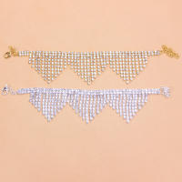 Pulsera De Trenzado Corta Con Rhinestone Y Cristales Para Mujer Accesorios De Moda Para Sandalias De Tacón Alto Estilo Bohemio - details 5