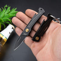 Cuchillo Plegable SANRENMU 431S Mini EDC Portátil Cuchillo De Bolsillo Con Abrigo De Botella Y Llavero Hoja De Acero Inoxidable 12C27 - details 14