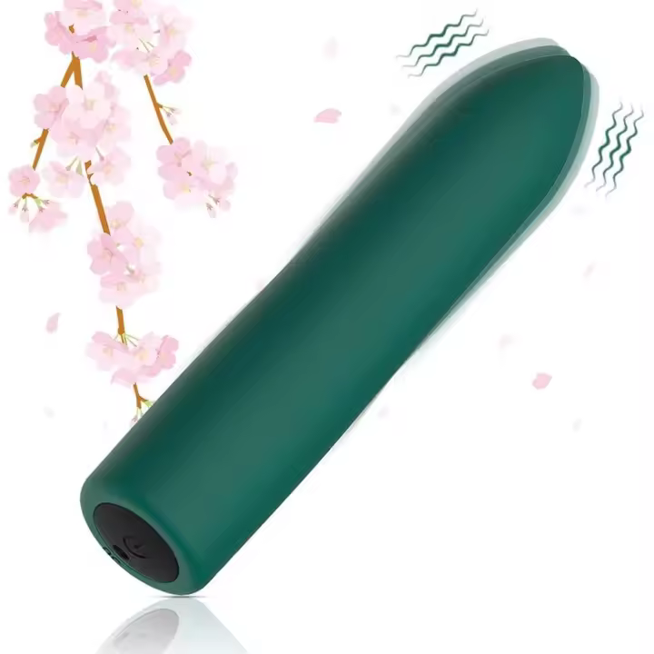 Masajeador eléctrico portátil de silicona para mujer, resistente al agua, con 10 modos, silencioso y potente, ideal para viajes, LPZ11116 - 1