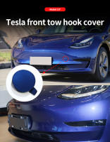 Cubierta De Ojo De Anciano Para Parachoques Delantero De Coche Capa De Remolque Para Tesla Model 3 Accesorios Y Piezas De Automóviles - details 0