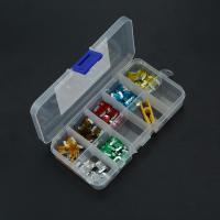 50pcs De Fusibles De Hoja Micro Para Coche Y Camión 5A 7.5A 10A 15A 20A 25A 30A En Caja De Plástico Con Clip Assortment - details 6