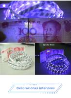 Tira De Luz LED UV 5M 300LEDs DC 12V Para Decoración De Dormitorio Y Cocina Lámpara Flexible De Desinfección Y Decoración - details 9