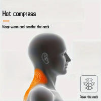 Masajeador De Cuello Self-Heating Con Soporte Magnético Para Relajación Y Calor Reutilizable Sin Necesidad De Electricidad - details 2