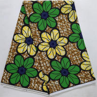 Tela De Estilo Nigéria Ghana Poliéster De Alta Calidad 6 Yardas 2025 Real Ankara Wax Lace Para Vestido De Fiesta Para Mujeres - details 13