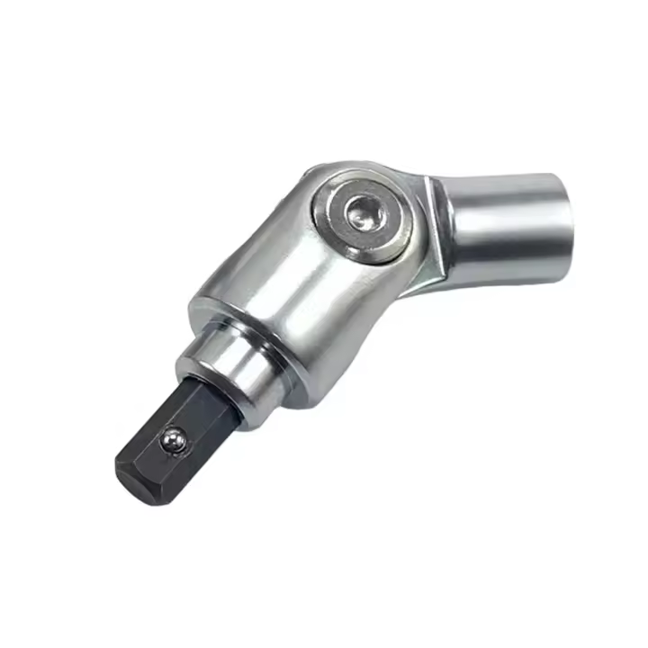 Adaptador De Rosca Hexagonal Para Destornillador Angulo De 180 Grados Soporte De Punta De Destornillador Extensión Giratoria De Herramientas - 1