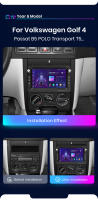 Junsun Android 13 inalámbrico CarPlay Android Auto Radio para VW Golf 4 Passat POLO Transport T5 Multivan Seat Jetta coche Multimedia navegación GPS autorradio - details 3
