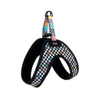BULL | Arnés para Perro y Gatos Cuadros de Carreras, Estampado Tipo Vans, Extrasuave - Bull - details 0