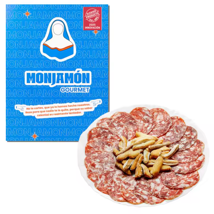 Monjamon y Más - San Chichón - Salchichón de Bellota 100% Ibérico - 1