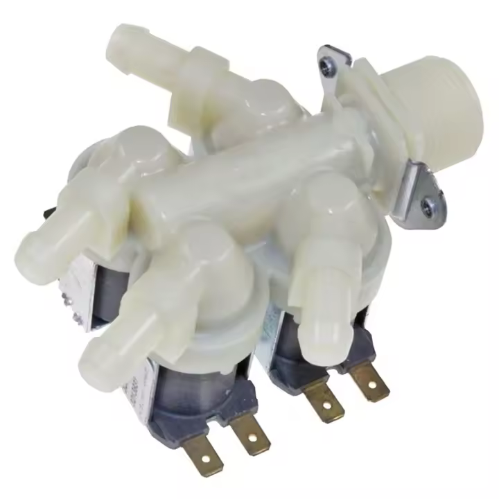 Electroválvula lavadora UNIVERSAL 4 vías 180º - 1