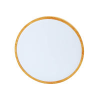 PLAFON DE TECHO LED ANDRA REDONDO EFECTO MADERA GSC EVOLUTION 30W LUZ CCT REGULABLE 3200 LUMENES - INCLUYE MANDO A DISTANCIA - details 1