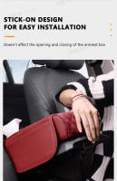 BLALION Funda Para Reposabrazos De Coche En Cuero PU Con Almacenamiento De Toallas De Papel Espuma De Memoria Almohadilla De Altura Protector De Cojín De Reposabrazos Central - details 6