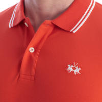 La Martina-Polo Manga Corta Slim Fit TMP007-PK001 para Hombre