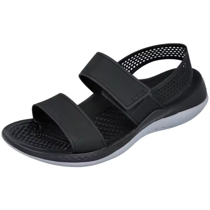 Sandalias Crocs Literide para mujer en color negro - 1