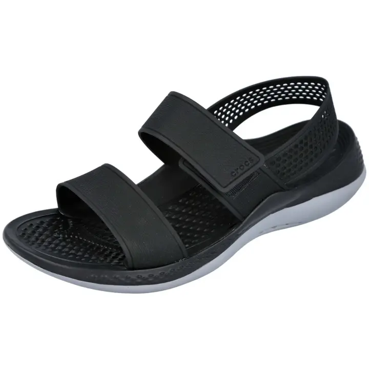Sandalias Crocs Literide para mujer en color negro - 1