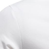 MOV-Camiseta POLO bordada con ciervo de algodón 80% de talla europea de alta calidad para hombre, camiseta básica de manga corta con solapa de color sólido para hombre，Manga corta lavada en color sólido suelto de alta calidad - details 9