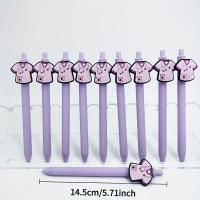 10Pcs Bolígrafo De Succión Médico Serie Morada Para Modelling De Ropa Médica Regalo De Oficina Y Escuela Material Plástico - details 1