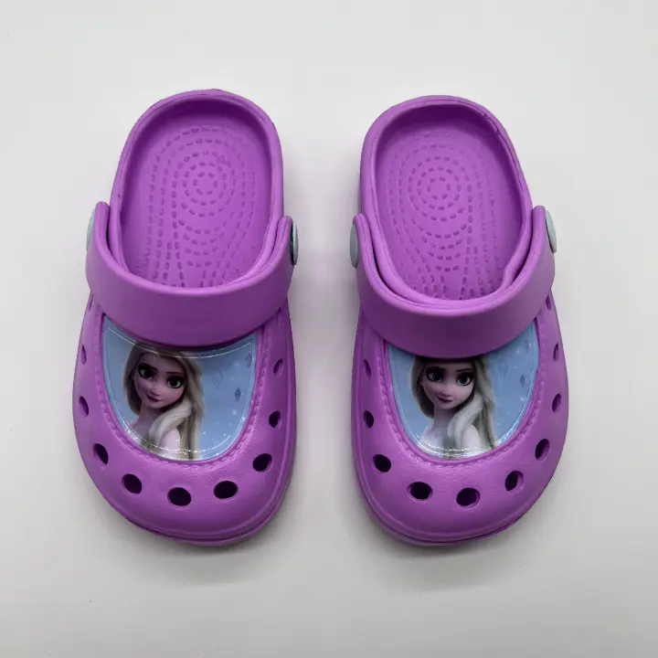 Arditex - Zuecos Infantil Unisex con estampado de Frozen, cómodos y ligeros WD14218 - 1