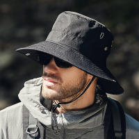 Gorro De Pescador De Verano Con Gran Alas Protección UV Impermeable Para Hombre Sombrero De Sol Para Senderismo Pesca Escalada Safari - details 14