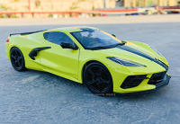Maisto 1:24 Nueva 2020 Chevrolet Corvette Stingray Coupe Z51 Modelo De Coche De Aleación Decoración De Arte Y Colección Juguete Para Adultos - details 4
