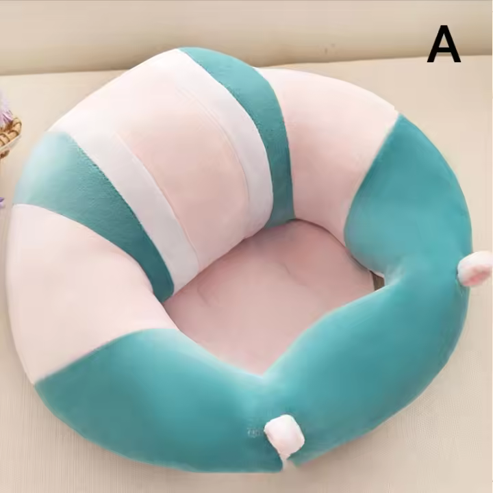 Asiento De Soporte Para Bebe Lavable Sin Suelo Silla De Sofa Para Niños De 0 at 6 Més at 3 Años Material No Específico Unisex - 1