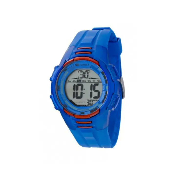 MAREA B44095/2 RELOJ HOMBRE DIGITAL CAUCHO TAMAÑO 44 MM AZUL - 1