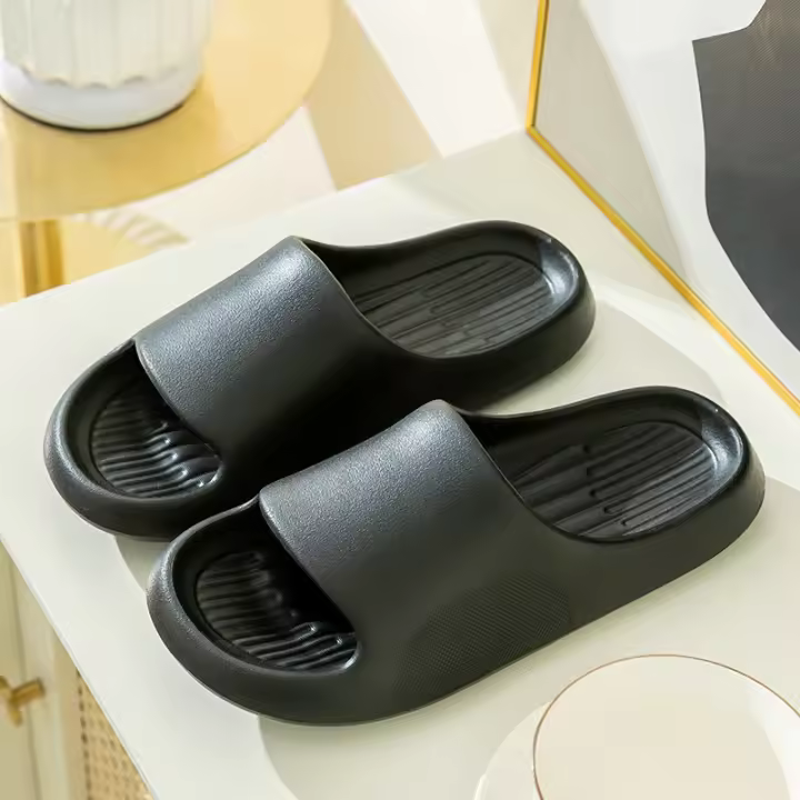 Pantuflas De Verano Para Hombres Tallas Grandes 47 48 50 EVA Cómodas Para Interior Baño Dormitorio Sandalias Planas Antideslizantes - 1