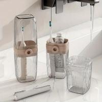 Juego De Caja De Detergente Y Portajabón De Viaje Duradero De Plástico Accesorios De Baño Perfectos Para Camping - details 8