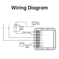 Controlador De Puerta De Garaje Inteligente Tuya Zigbee/WiFi Con Control Remoto Por Voz Compatible Con Alexa Y Google Home Assistant - details 9