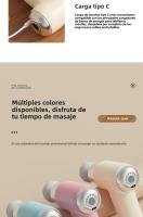 Pistola de Masaje Profesional 6 Velocidades,4 Cabezales Intercambiables,Tecnología Silenciosa,Portátil para Músculos y Articulaciones - details 17