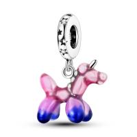 Encanto De Mariposa Morada Y Oso Serie Lindo Bolas De Plata De Ley 925 Para Pulsera Original De 3mm Joyería Para Mujer Regalo - details 4