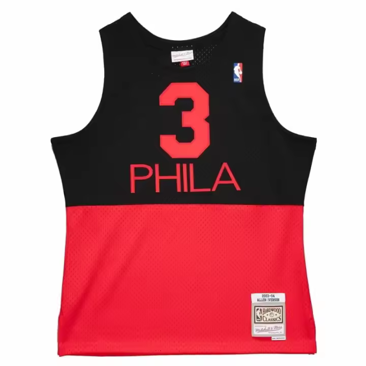 Camiseta Allen Iverson Philadelphia 76Ers NBA Reload Swingman de MItchell and Ness. - 1
