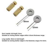 Herramientas De Costura De Cuero QJH Set De 6 Piezas Herramienta De Posicionamiento De Agujas Para Costura Manual Fijador De Costura - details 5