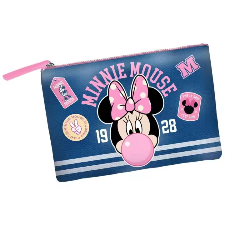 Neceser Minnie, Bolsa de Aseo Minnie, Licencia Oficial 100%, Color Azul, 30,5 x 22,5 x 2 cm, Karactermania - Kiglam - 1
