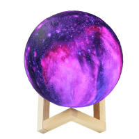 Lámpara De Noche LED 3D Recargable Luces De Luna Creativas Con Interruptor Táctil Para Decoración De Dormitorio Regalos Para Cumpleaños Venta Caliente - details 12