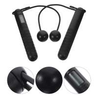Cuerda De Saltar Con Contador De Pantalla LCD Contadora De Saltos De Fitness Equipo Deportivo De Entrenamiento PVC Cuerda De Acero Para Ejercicio - details 3