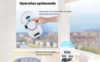 Robot Limpiador de Ventanas 5600PA Potente Succión Sistema Anticaídas Triple con UPS y Cuerda de Seguridad Pulverización Automática Control Remoto 20 Minutos Autonomía Detección de Bordes 3 Modos Limpieza para Cristales Limpiaventanas Automático - details 3