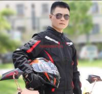 Chaqueta De Motocicleta Impermeable Para Hombres Con Protección EVA Ropa De Carreras Moto Arracimienta Pantalones Usables Para Moto - details 32