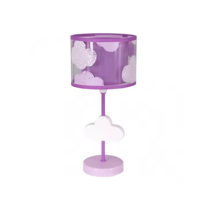 Fabrilamp - Sobremesa Nube Lila 1xe14 (36x17) - 1