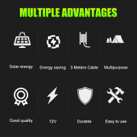 Panel Solar Polysilicona De 12V 5W Mini Cargador Portátil Para Coche RV Barco Cable De 3m Cargador Rápido Al Aire Libre - details 9