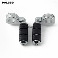 Montura De Pies Para Motocicleta 1 1/2" 1 1/4" Cromo Guardia Del Motor Barra De Choque Universal Para Harley Indian - details 7