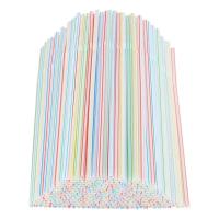 Pajillas De Plástico Coloridas Para Bebidas Para Barra De Té De Fiesta De Boda Cocina Pajillas Desechables En Venta Al Por Mayor - details 0