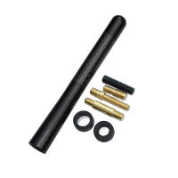 Antena De Techo Para Coche 12CM Fibra De Carbono Receptor Antena Corta Para Ford Focus 1 2 3 4 MK1 MK2 MK3 MK4 Mondeo EcoSport Ranger - details 0