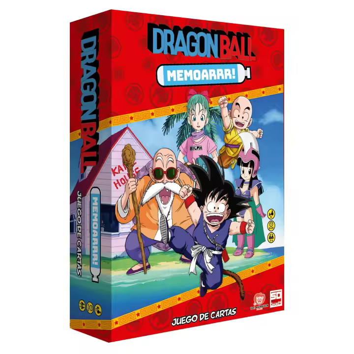 SD Games Juego de Mesa Dragon Ball Memoarr - Memoria 8+ | Cartas y Manual - 1